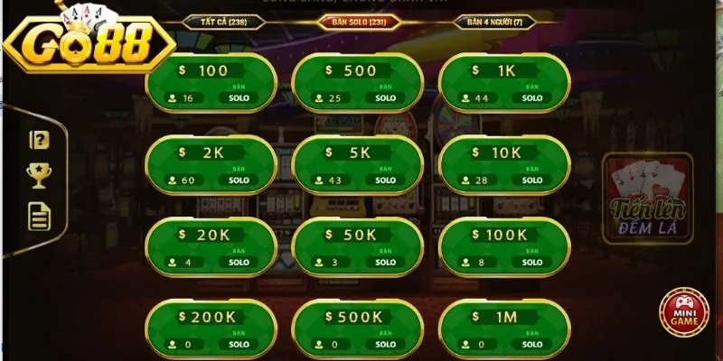 Game Bài Go88 - Thế Giới Giải Trí Đẳng Cấp Nhất 2026 3 Sunwin Các bàn chơi đều đặc sắc, nhiều cấp độ