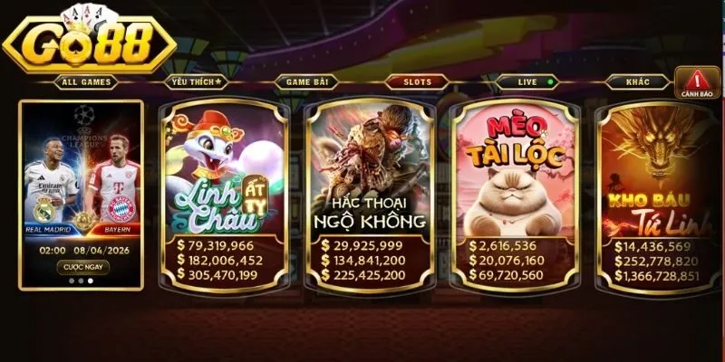 Nổ Hũ Go88 - Hành Trình Chinh Phục Kho Tiền Tỷ Cực Dễ 2 Sunwin Nổ hũ Go88 là dòng game được yêu thích