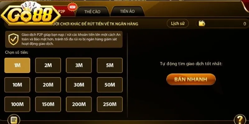 Rút Tiền Go88 - Thao Tác Nhận Thưởng Chỉ Trong 5 Phút 2 Sunwin Rút tiền Go88 thông qua những kênh giao dịch hiện đại