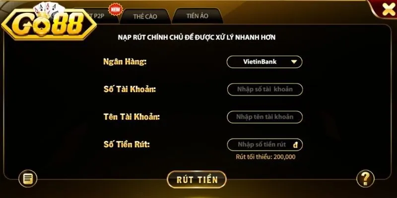 Rút Tiền Go88 - Thao Tác Nhận Thưởng Chỉ Trong 5 Phút 4 Sunwin Quy tắc bảo mật cần lưu ý khi thực hiện chuyển đổi số dư